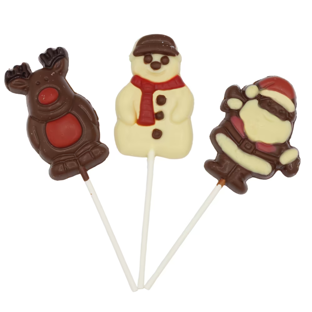 Chocolate Festive Lollipops