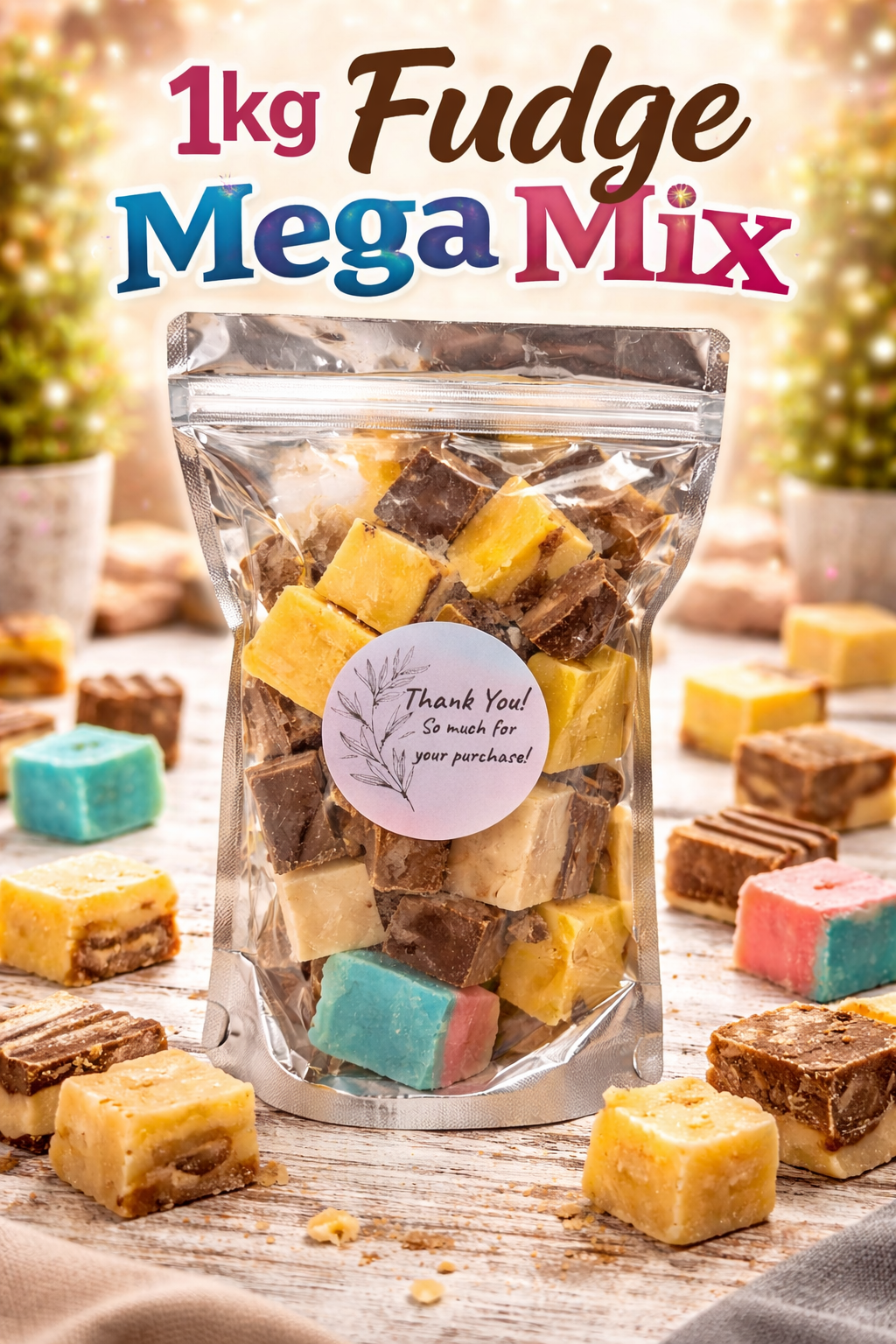 1kg Fudge Mega Mix