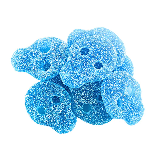 Fizzy Blue Skulls