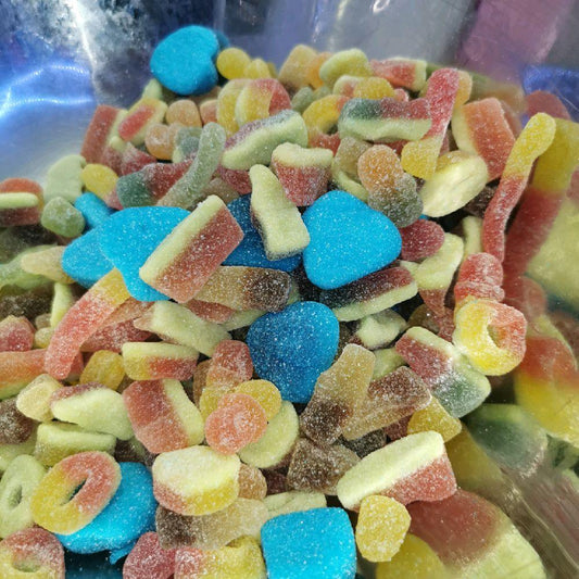 Halal Mix 500g Fizzy Sweet Treats - Colorful and Tasty Snack