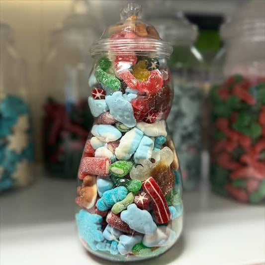 700g Christmas Snowman Jar